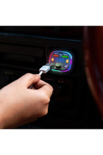 Load image into Gallery viewer, Bluetooth Araç Kiti Araç Fm Transmitter USB Type-C SD Kart MP3 PD Flash Için Uygun Çakmaklık Girişli