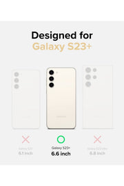 Samsung Galaxy S23 Plus Uyumlu Kılıf 3d Kamera Korumalı Darbe Önleyici Şeffaf Esnek Silikon