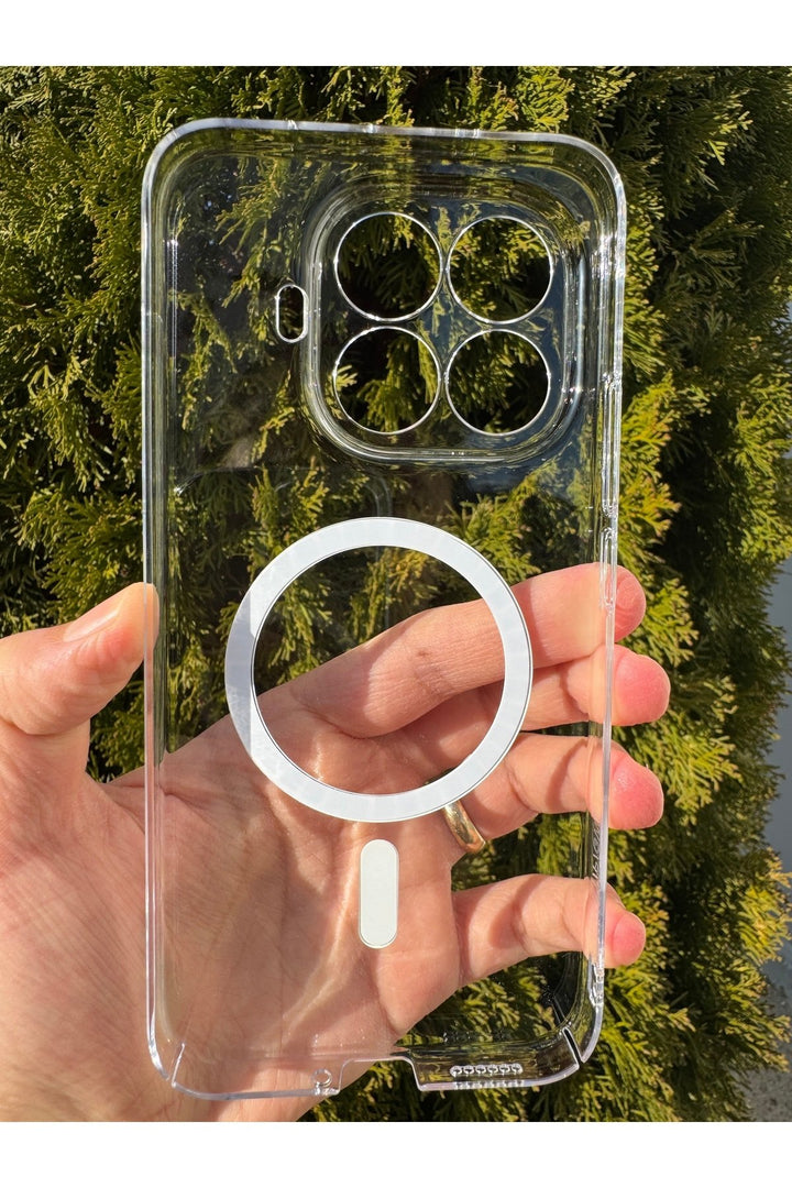Xiaomi Mi 15T Pro Uyumlu Kılıf Sert Sararmaz Magsafe Kamera Korumalı Koruyucu Dayanıklı Kapak