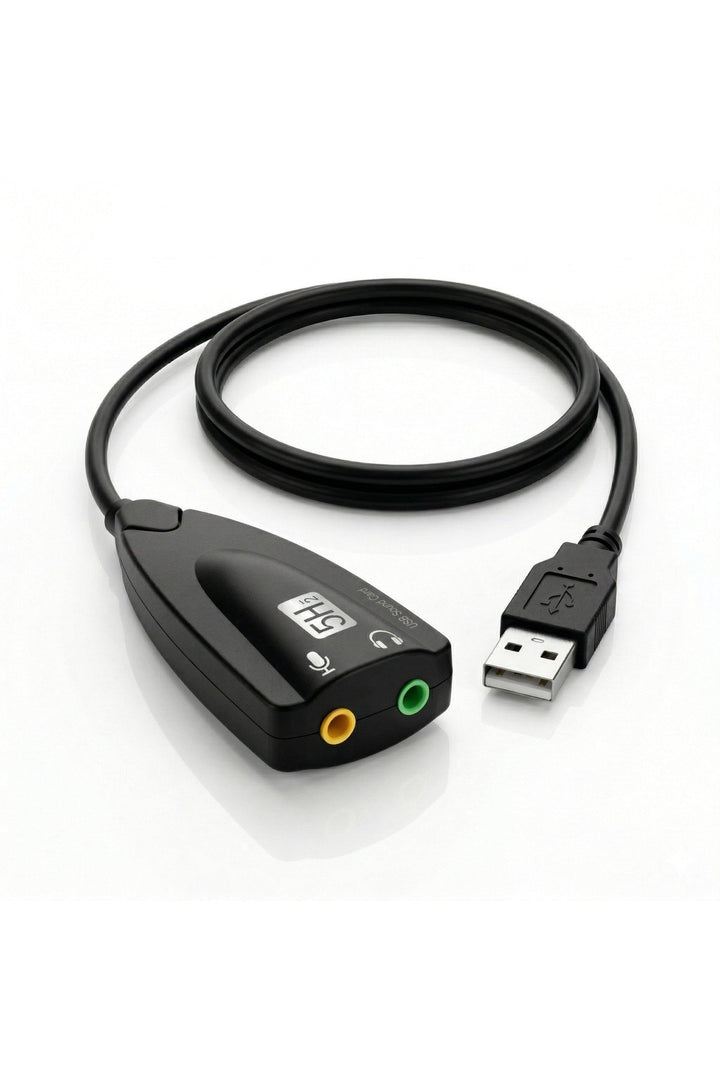 USB To 3.5mm Jack Çevirici USB To Kulaklık Mikrofon Ses Kartı Stereo Adaptör Notebook PC Dönüştürücü