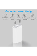 Load image into Gallery viewer, Apple iPad iPhone 4/5/6/7/8/8/Plus/Se/X/Xs/11/12/13/14 Uyumlu 1A 5W Şarj Adaptörü Şarj Başlığı/Cihaz