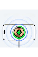 Load image into Gallery viewer, iPhone 11/12/13/14/15/16 Plus/17 Pro Max Uyumlu Magsafe Şarj Manyetik Kablosuz Hızlı Şarj Type-C QC
