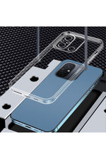 Load image into Gallery viewer, Xiaomi Redmi 12C Uyumlu Kılıf 3D Kamera Korumalı Darbe Önleyici Şeffaf Transparan Esnek Silikon