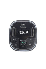 Load image into Gallery viewer, Bluetooth Araç Kiti Araç Fm Transmitter USB Type-C SD Kart MP3 Flash Için Uygun PD Çakmaklık Girişli