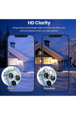 Load image into Gallery viewer, iPhone 14 Pro/14 Pro Max Uyumlu Kamera Koruyucu Temperli Cam Çizilmelere Karşı Dayanıklı Kamera Lens