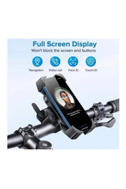 Ayarlanabilir 360° Dönebilen Gidon Aparatlı Telefon Tutucu – Bisiklet/Motosiklet/ATV/Scooter Uyumlu