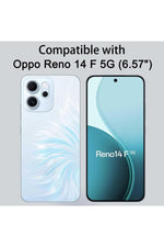 Load image into Gallery viewer, Oppo Reno 14F/14FS Uyumlu Kamera Korumalı Kılıf Darbe Önleme Şeffaf Transparan Esnek Silikon Kapak