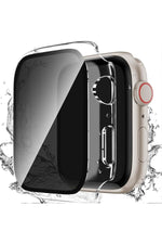 Load image into Gallery viewer, Apple Watch 40mm Uyumlu Kılıf Ekran ve Kasa Koruma Hayalet/Privacy Gizlilik Özellikli Kasa Koruyucu