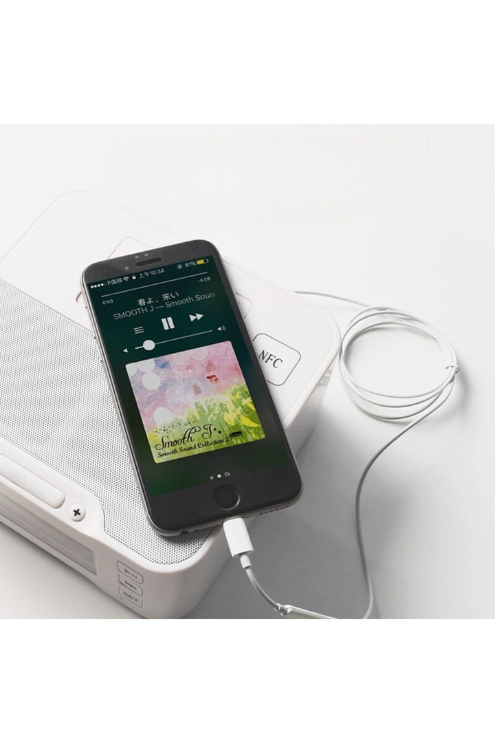 iPhone 7/8/Xs Max/11/12/13/14/Pro Max/Plus Uyumlu Kontrol Kumandalı Lightning To 3.5mm Jack Aux Ses