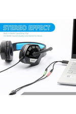 Load image into Gallery viewer, USB To 3.5mm Jack Çevirici USB To Kulaklık ve Mikrofon Çevirici Ses Kartlı Notebook PC Dönüştürücü