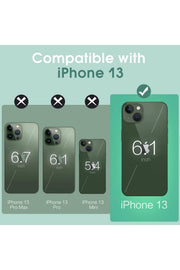 iPhone 13 Mini Uyumlu Kılıf Darbelere Dayanıklı Ultra ince Şeffaf Renksiz Transparan Esnek Silikon