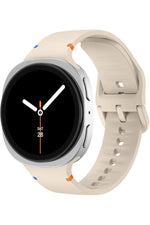 Load image into Gallery viewer, Samsung Galaxy Watch 8 40mm Uyumlu Silikon Kordon ve Kolay Kurulum Aparatlı Cam Ekran Koruyucu