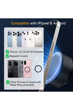 Load image into Gallery viewer, iPhone 12-13-14-15-16 Plus-16-17 Pro Max Uyumlu Elektronik Vakumlu Magsafe Mıknatıs Telefon Tutucu