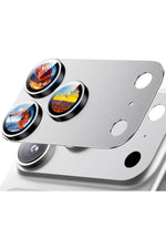 Load image into Gallery viewer, iPhone 17 Pro Max Uyumlu Kamera Koruyucu Lens Metal Temperli Cam Kamera Çevresi Tam Koruma
