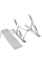 Load image into Gallery viewer, Kademeli Ayarlanabilir Metal Laptop Standı Macbook/notebook Katlanabilir Hafif Kaymaz Tablet Tutucu